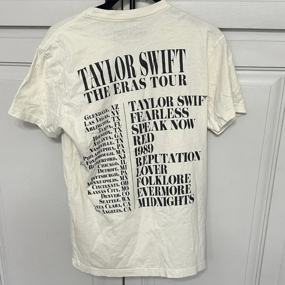 OFFICIAL Taylor Swift The Eras Tour Concert Tee - Picture 3 of 4